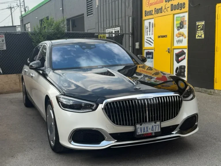 Two-tone Mercedes-Maybach at 404 Auto Repair